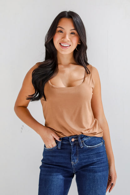 Tatum Everyday Square Neck Tank