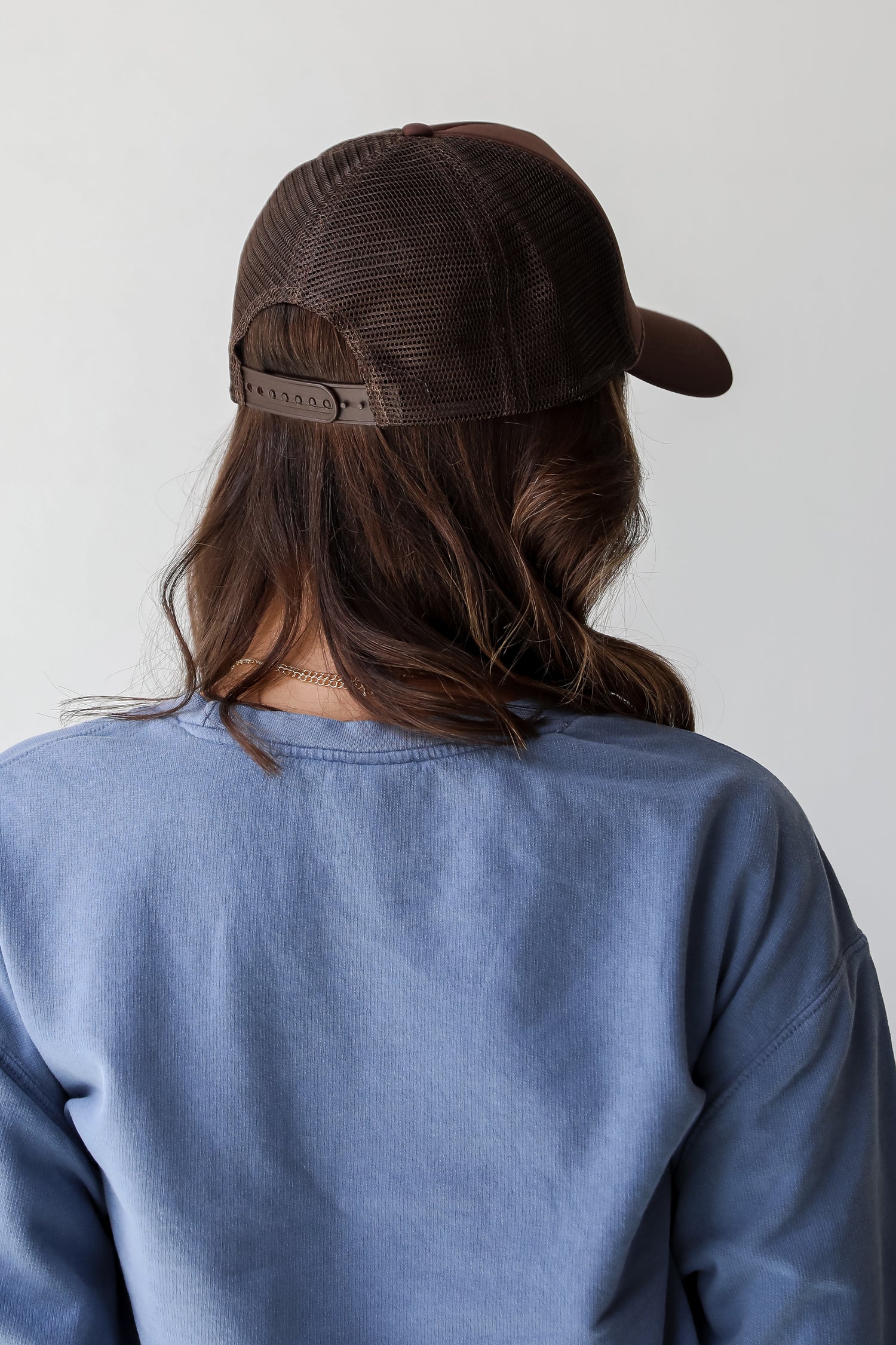 Brown Woodstock Trucker Hat