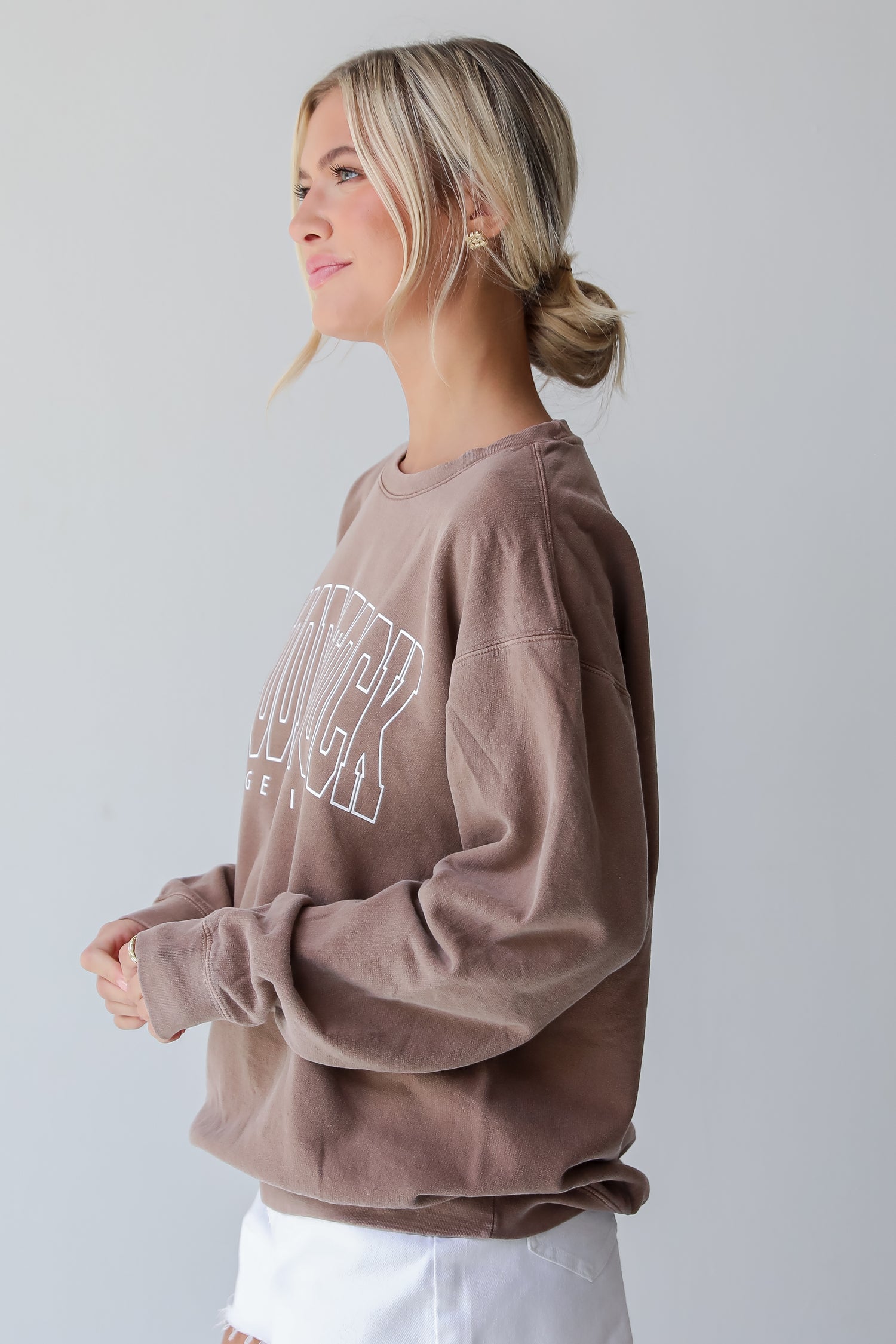 Brown Woodstock Georgia Sweatshirt