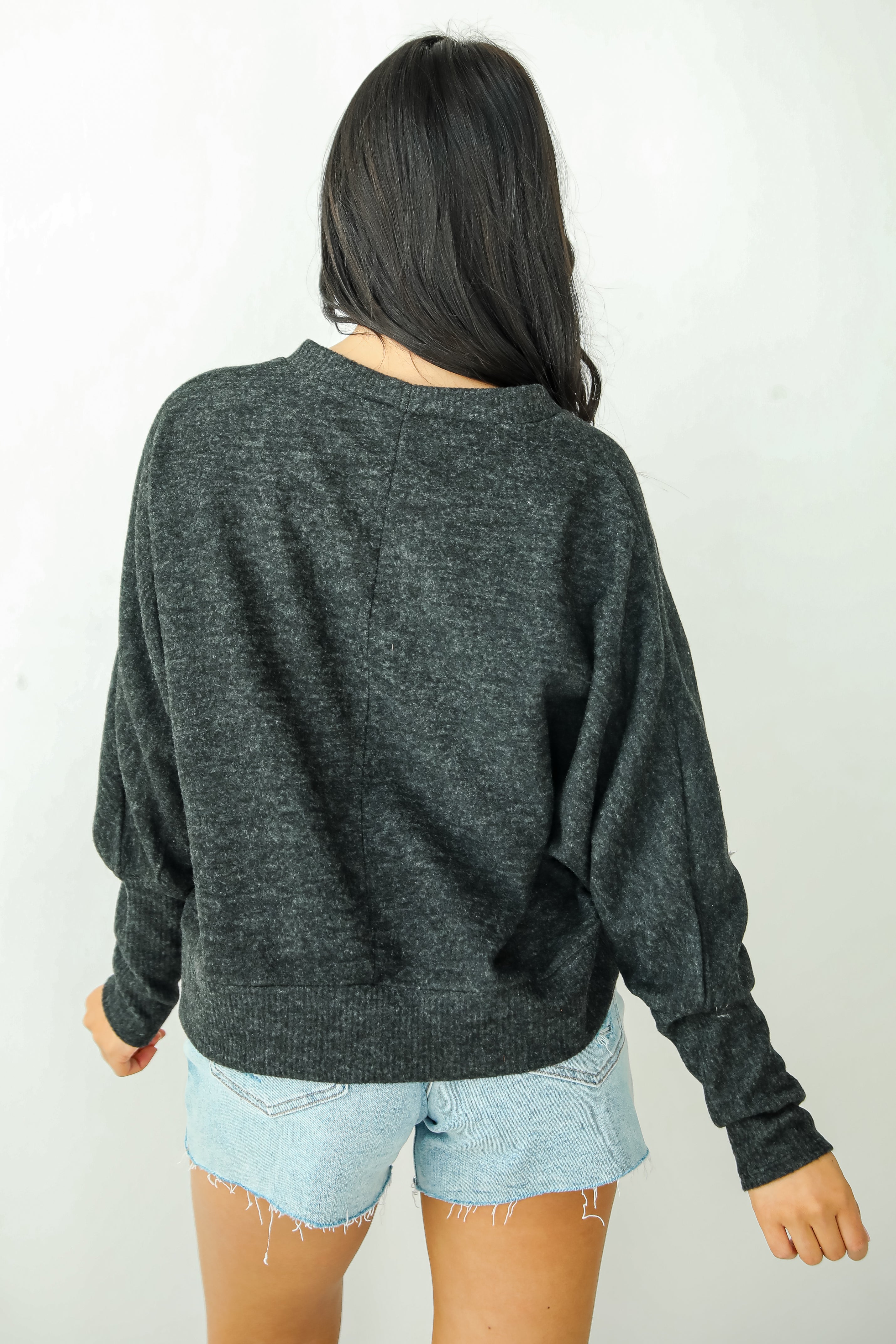 Timeless Energy Soft Knit Button Front Top