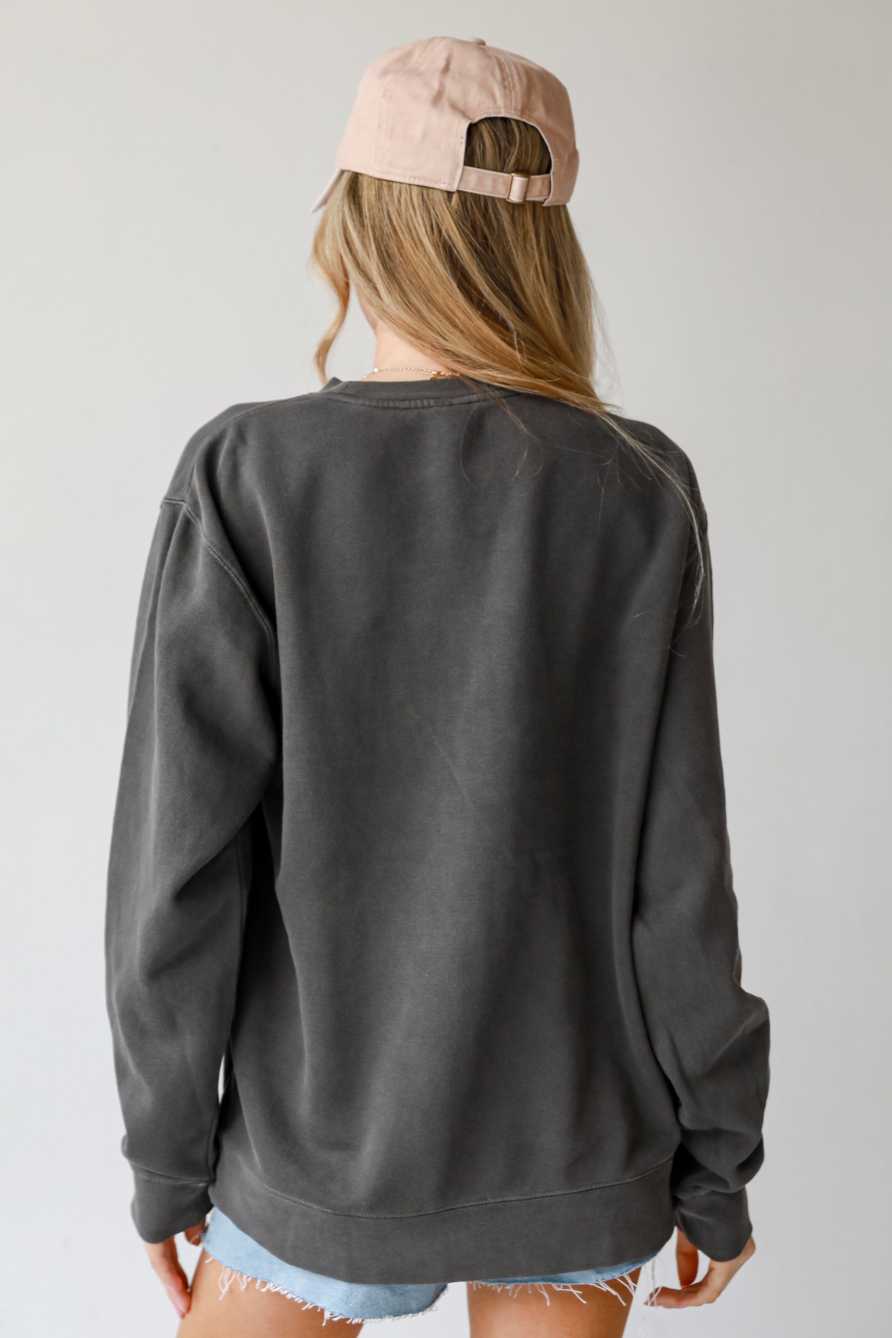 Charcoal Savannah Georgia Pullover back view