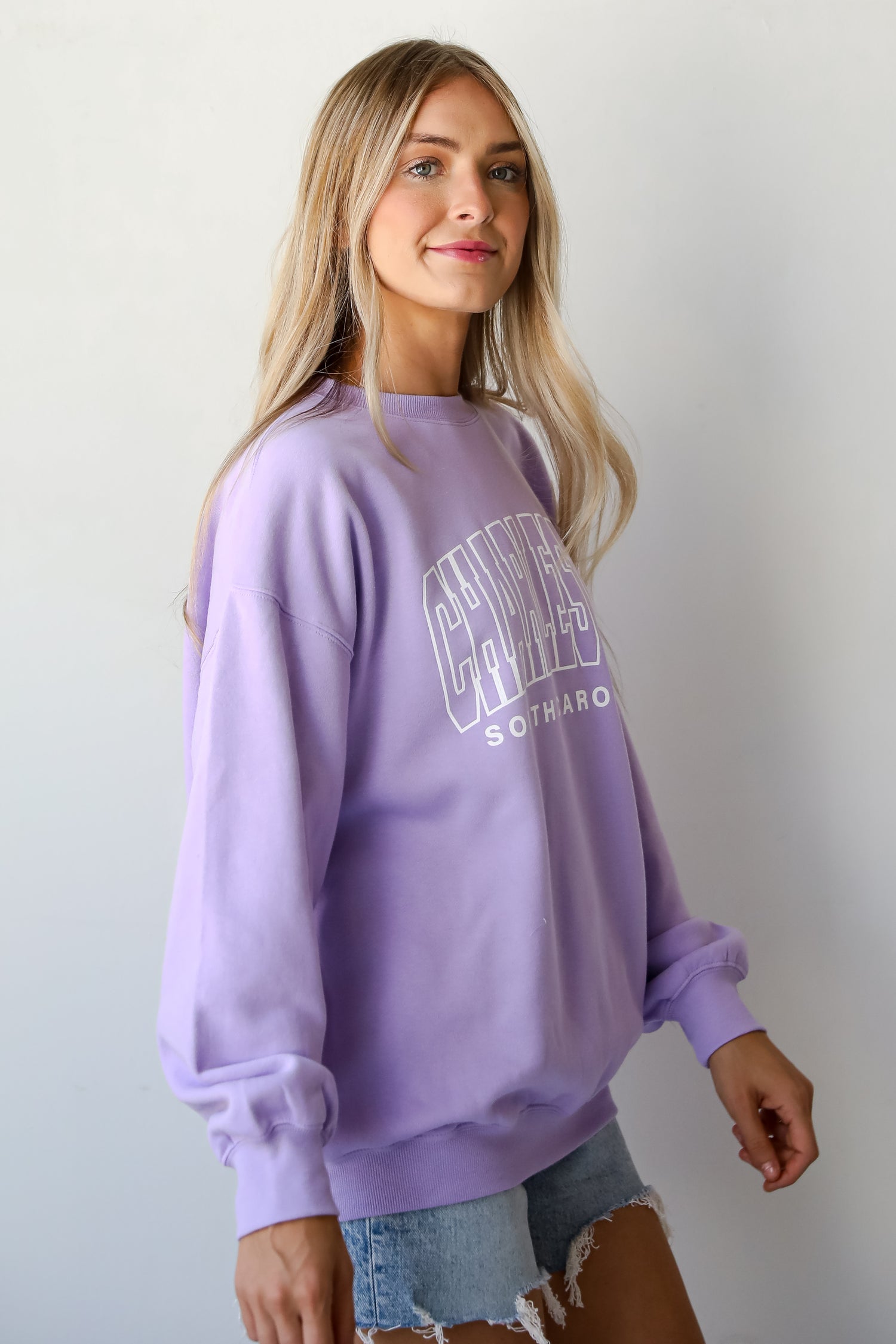 Lavender Charleston South Carolina Sweatshirt