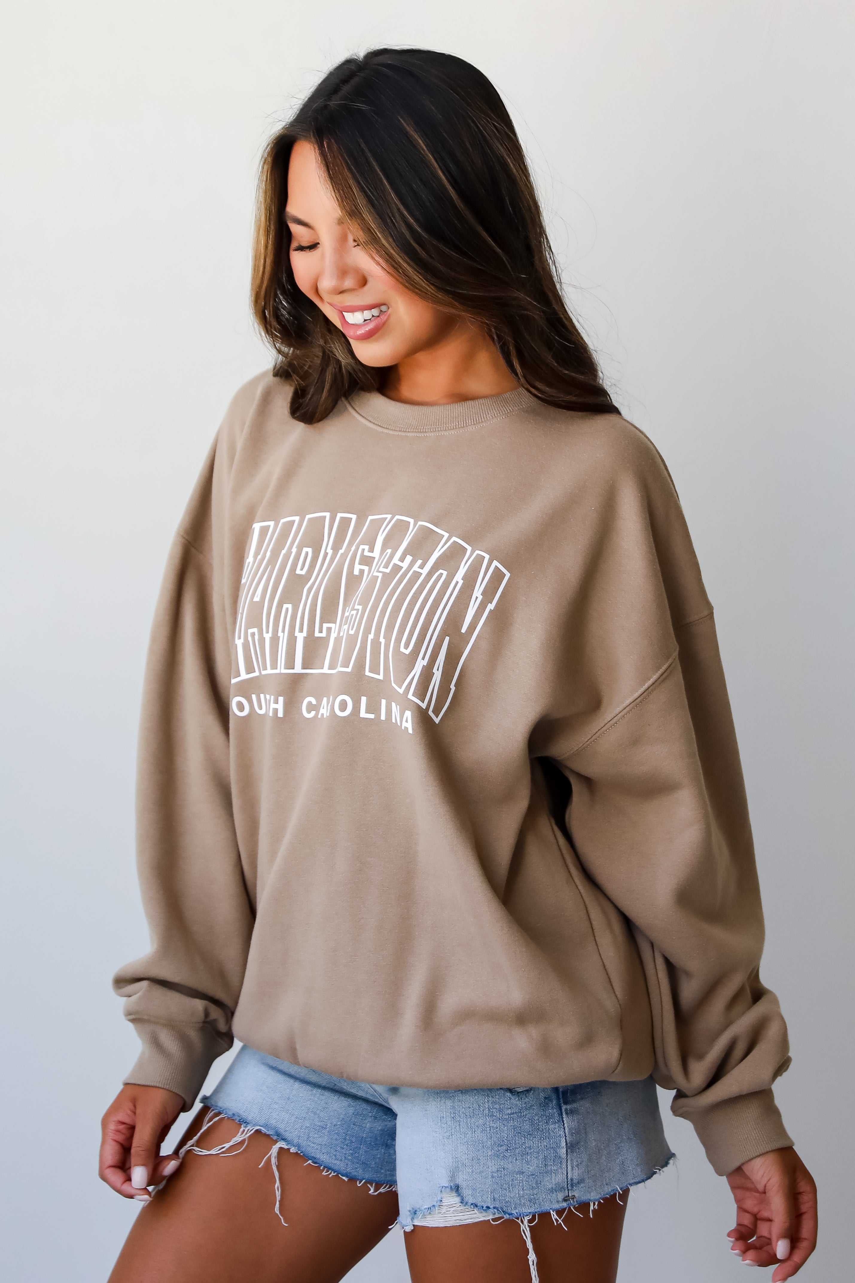 Tan Charleston South Carolina Sweatshirt