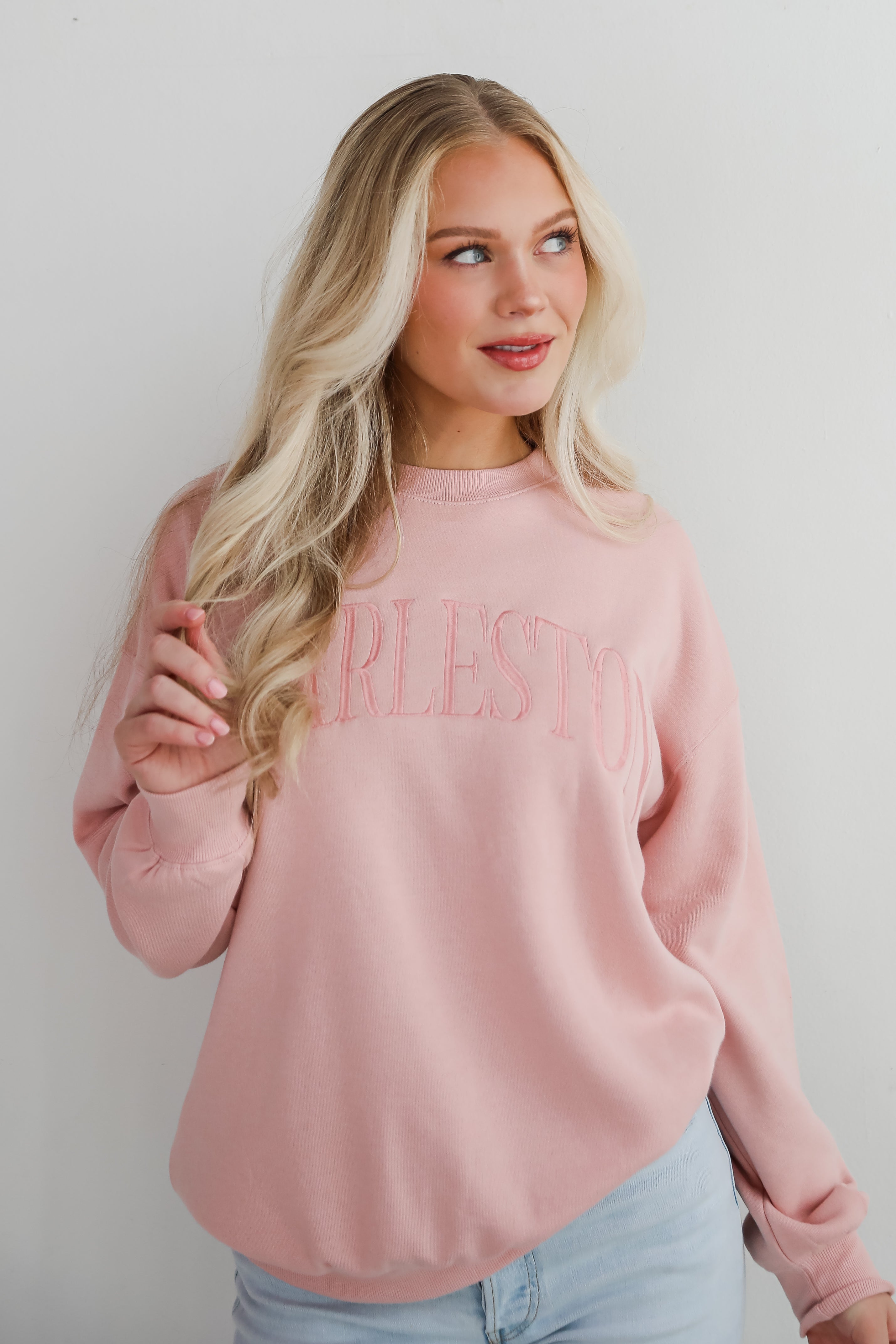 Charleston Embroidered Sweatshirt