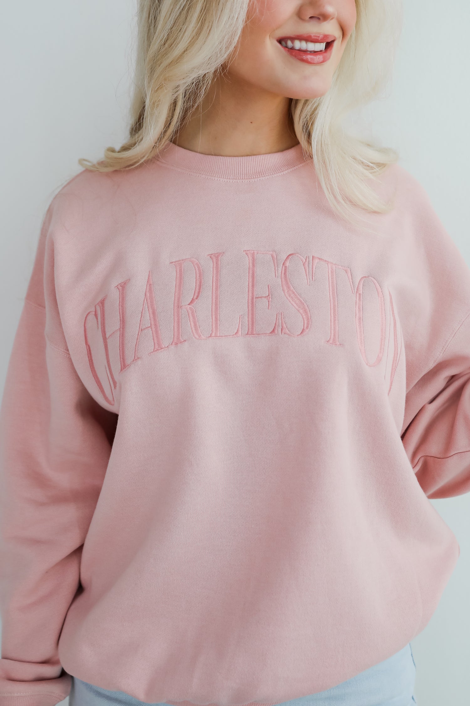 Charleston Embroidered Sweatshirt