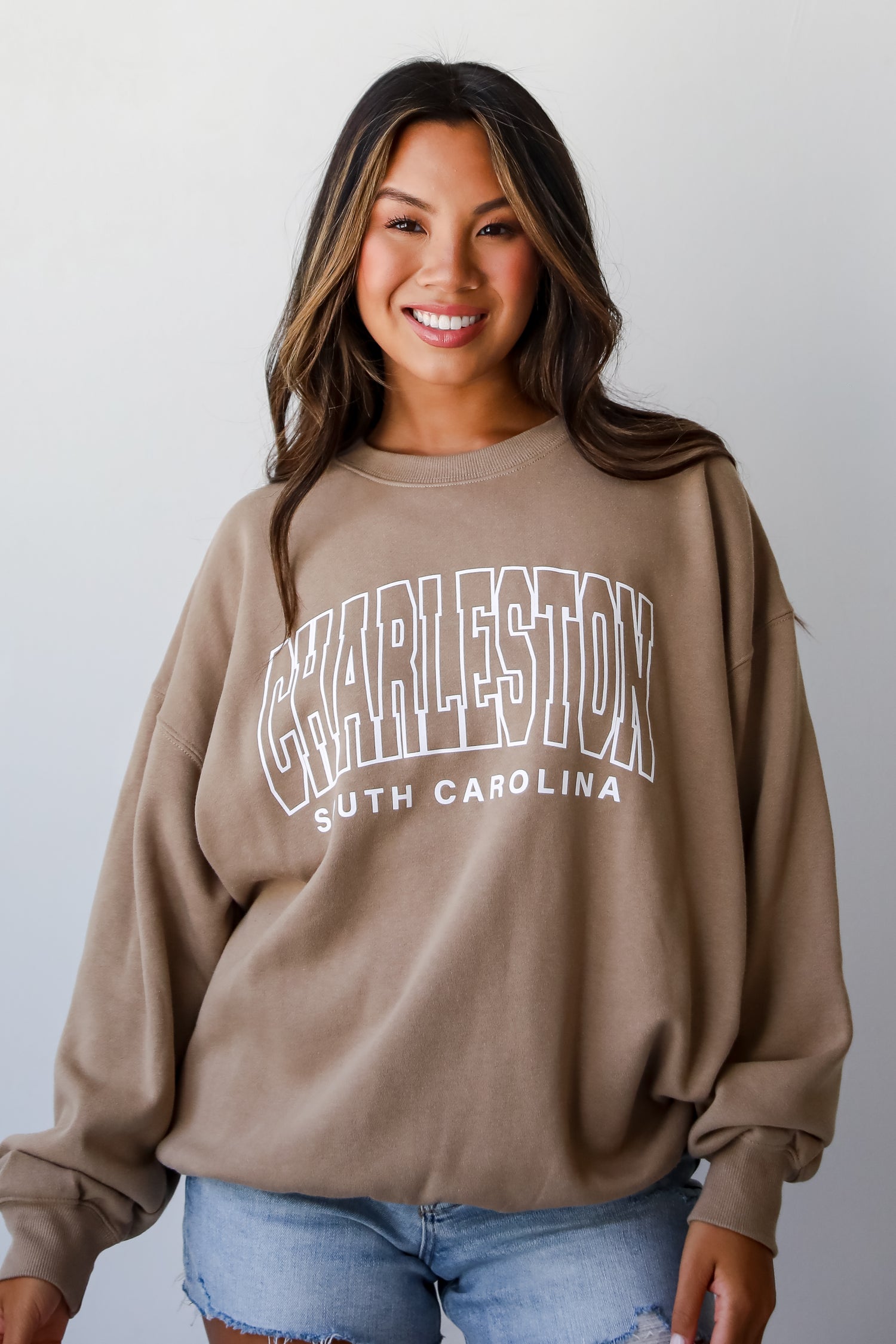 Tan Charleston South Carolina Sweatshirt