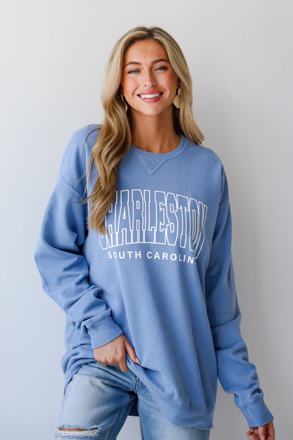 Blue Charleston South Carolina Sweatshirt