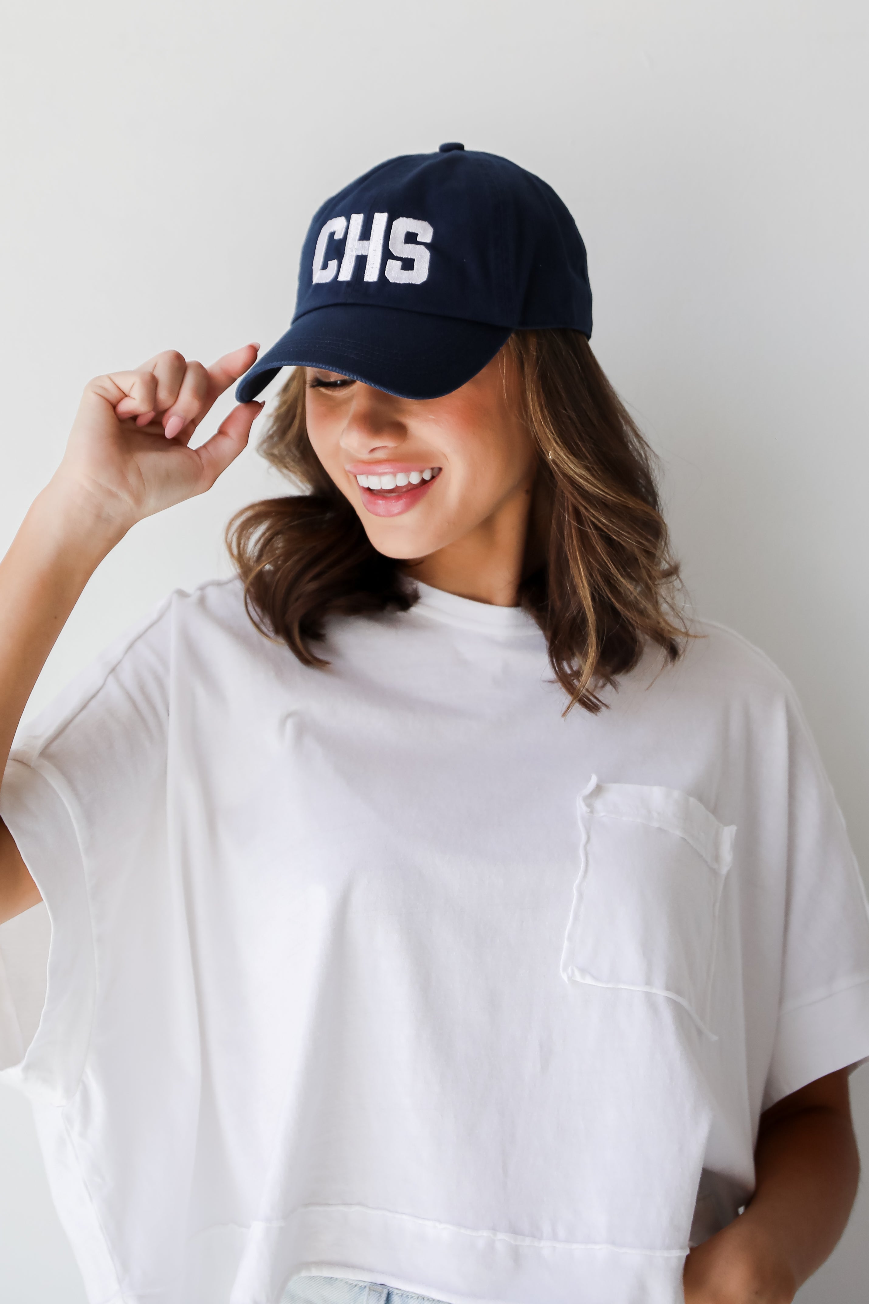 CHS Block Letter Embroidered Hat