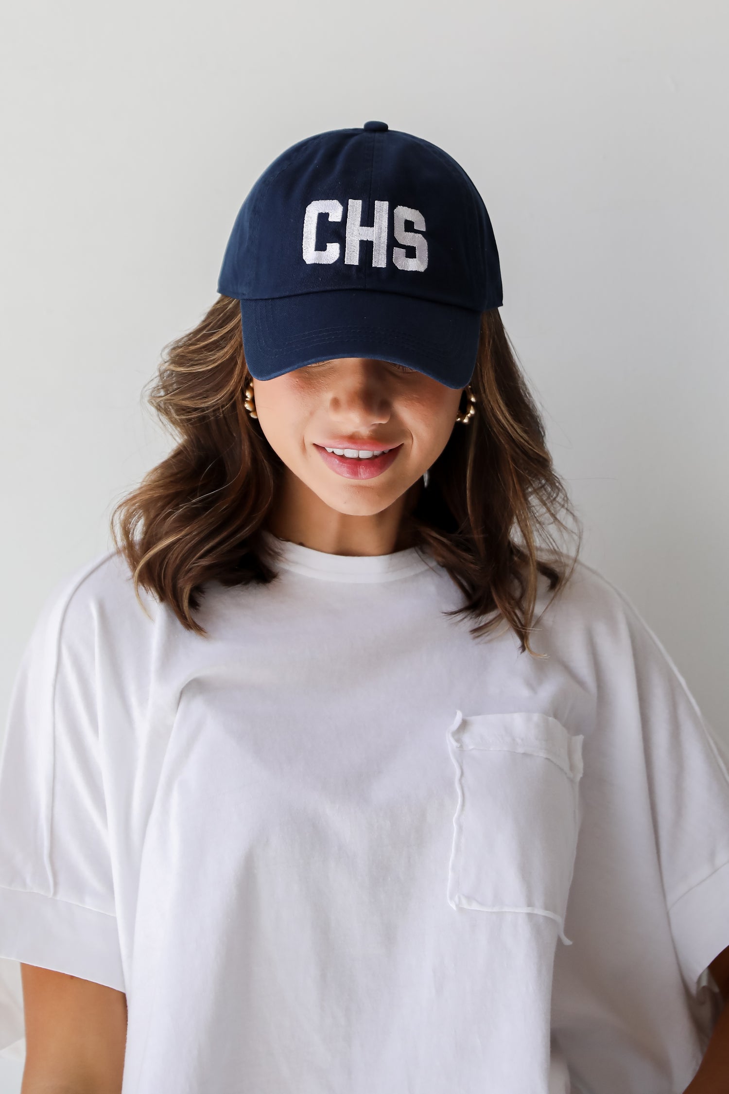 CHS Block Letter Embroidered Hat