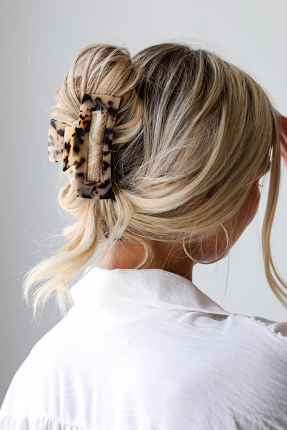 cute Tortoise Acrylic Claw Hair Clip