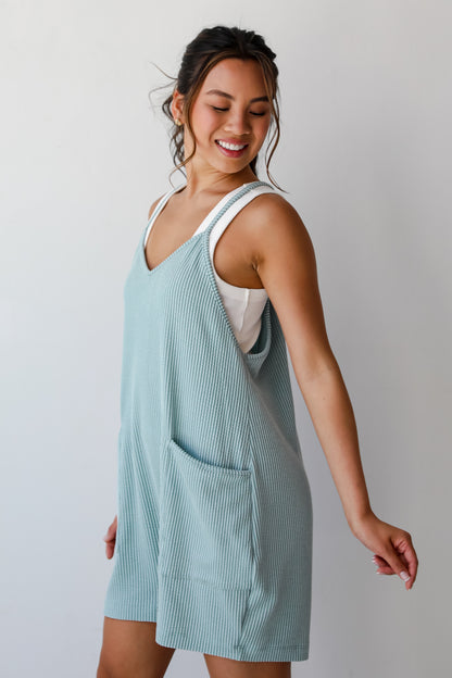 sage lounge romper