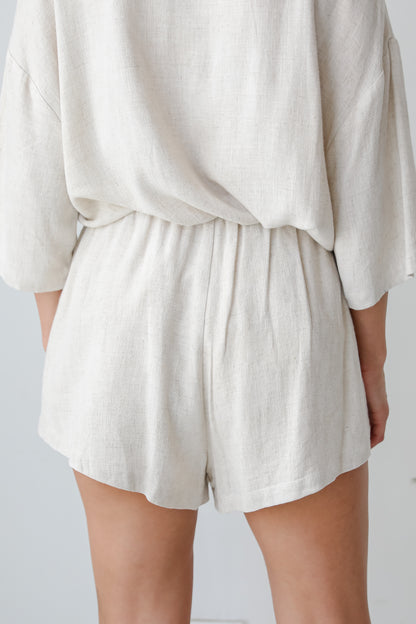 flowy Linen Shorts