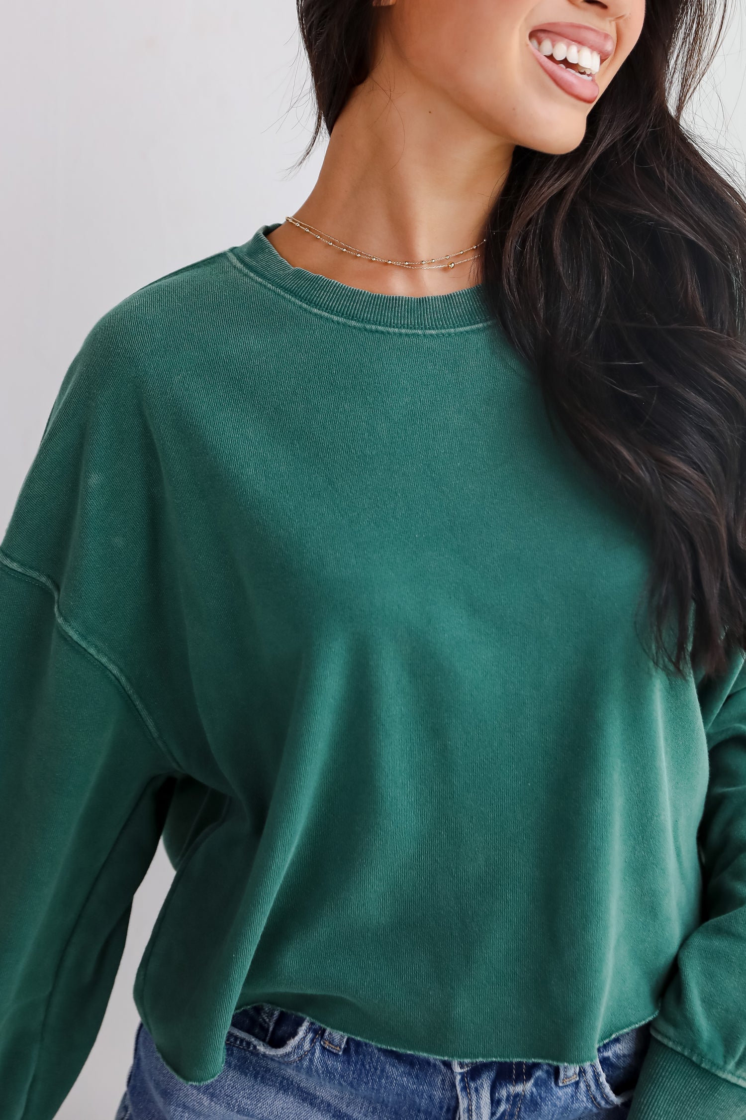 Chill Out Cropped Pullover