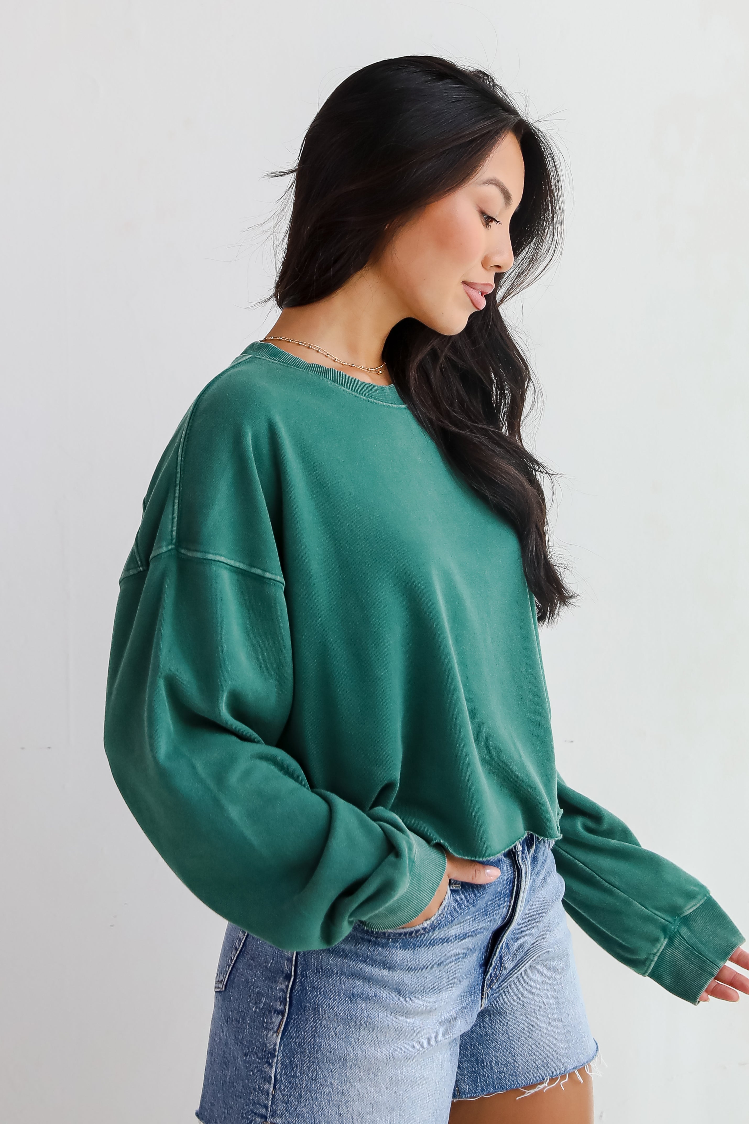 Chill Out Cropped Pullover