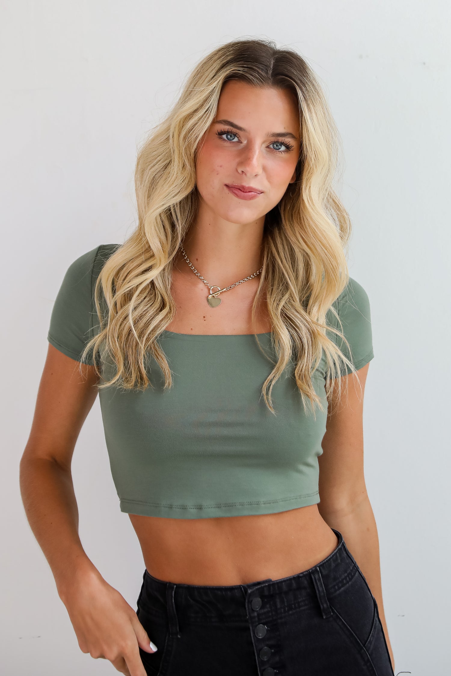 Penelope Everyday Cropped Tee