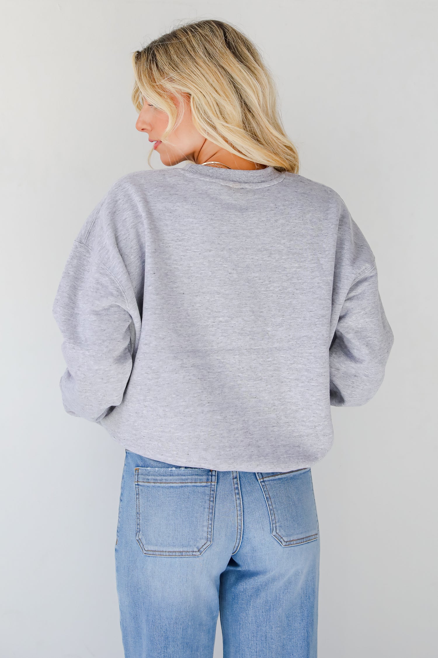 Heather Grey Merry &amp; Bright Sweatshirt