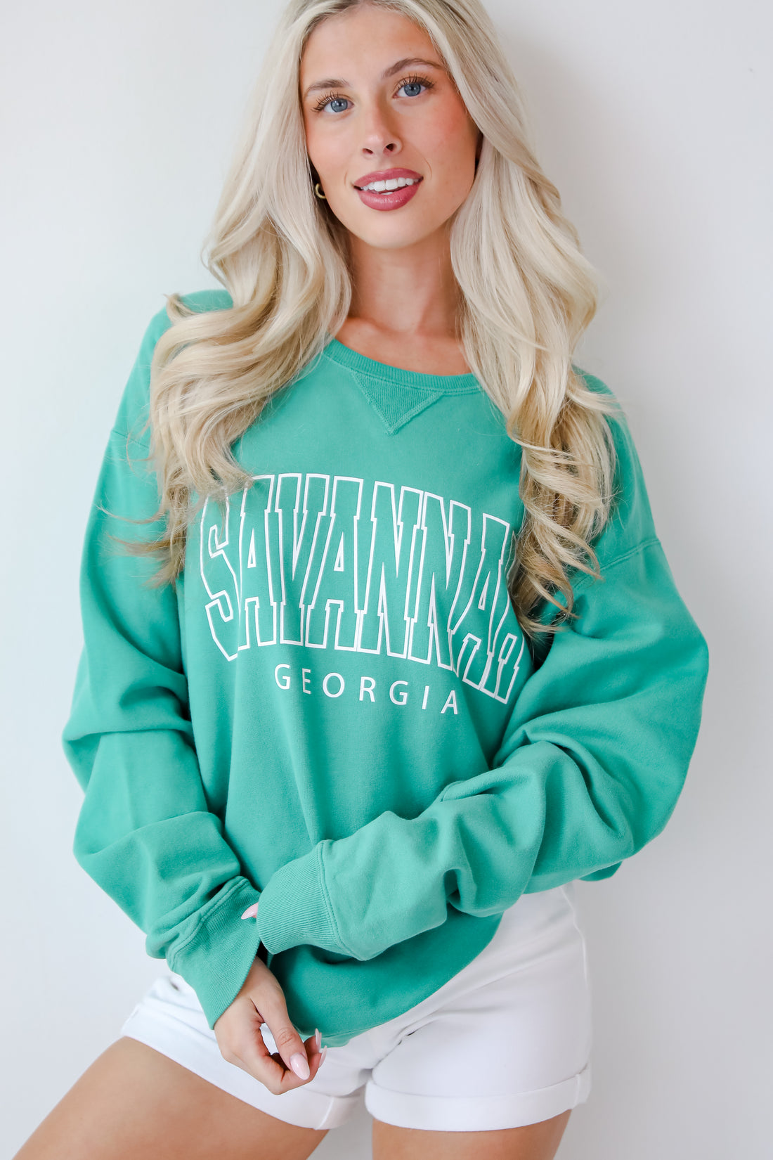 Green Savannah Georgia Sweatshirt