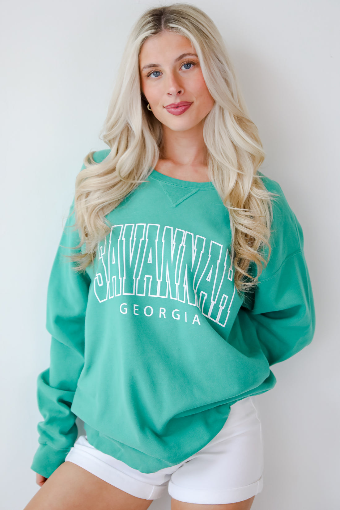 Green Savannah Georgia Sweatshirt