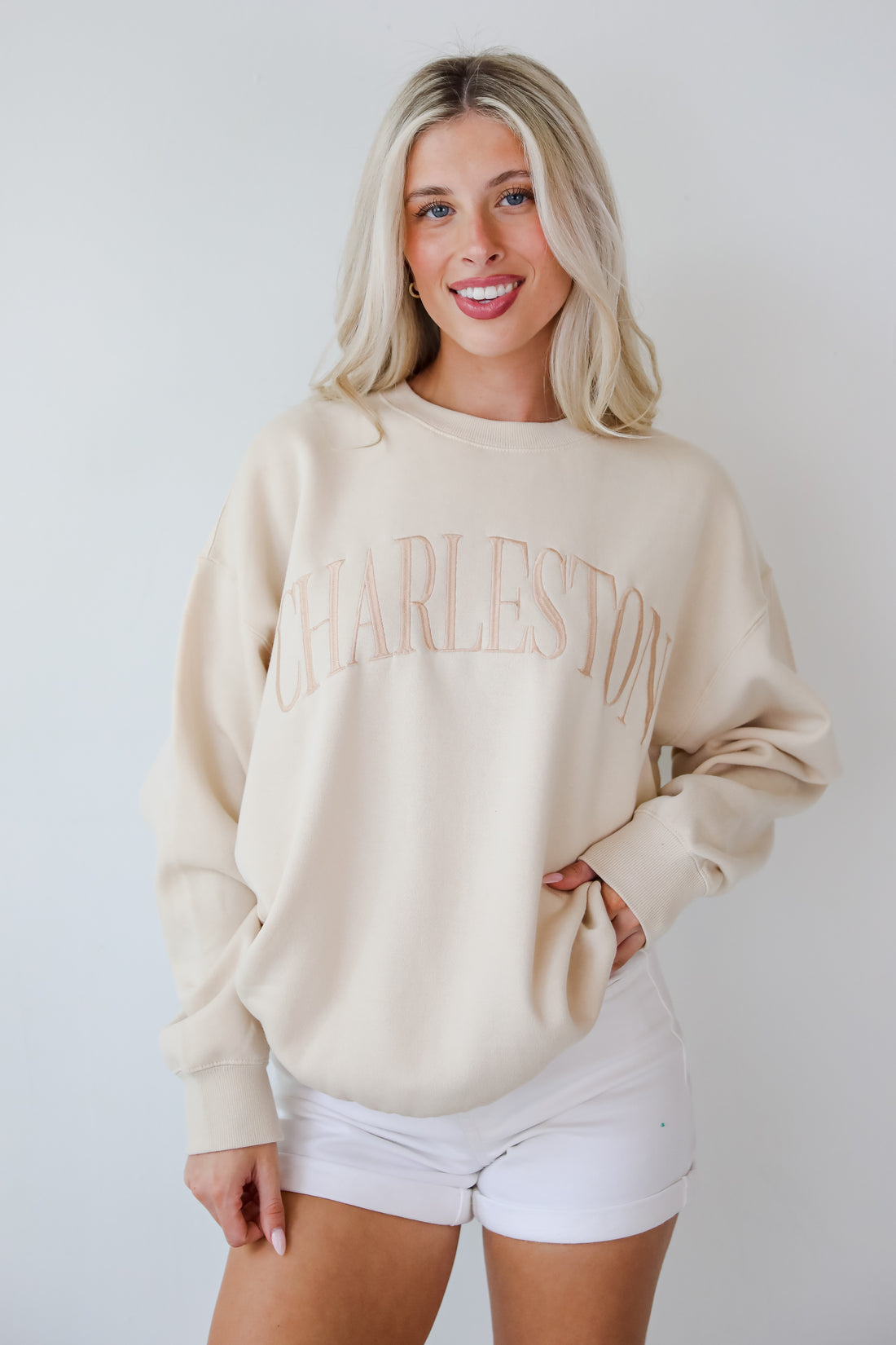 Charleston Embroidered Sweatshirt