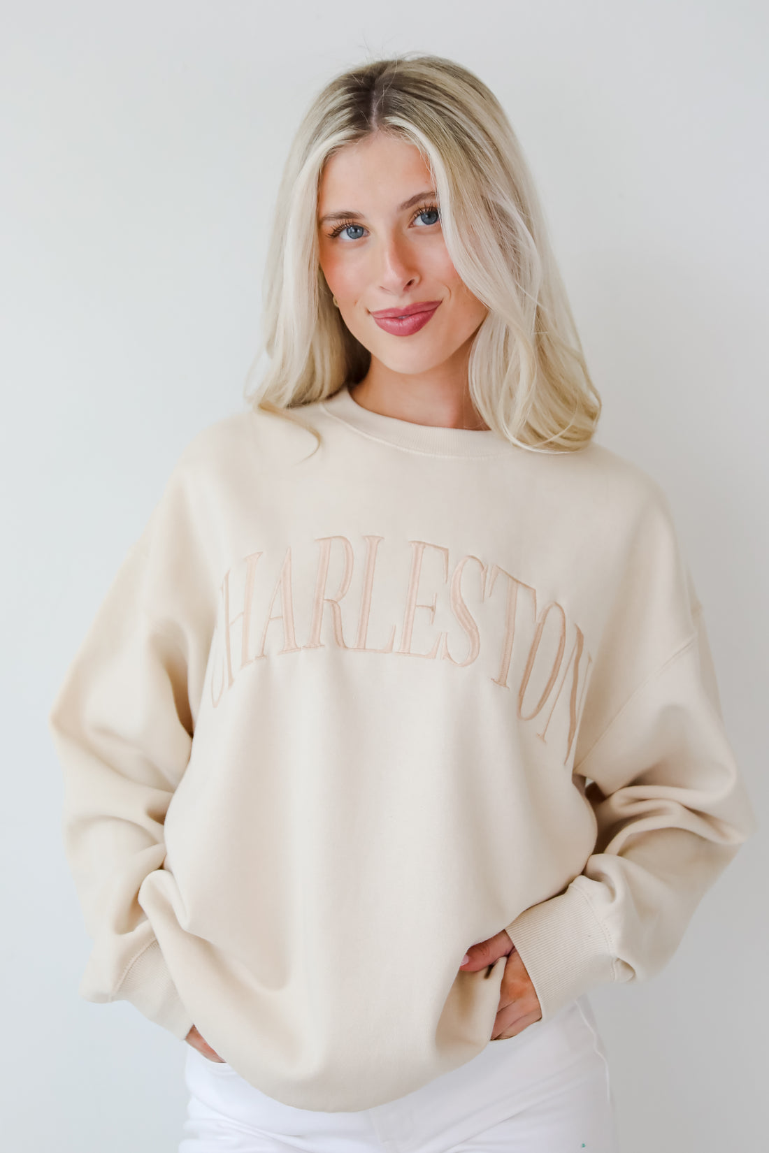 Charleston Embroidered Sweatshirt