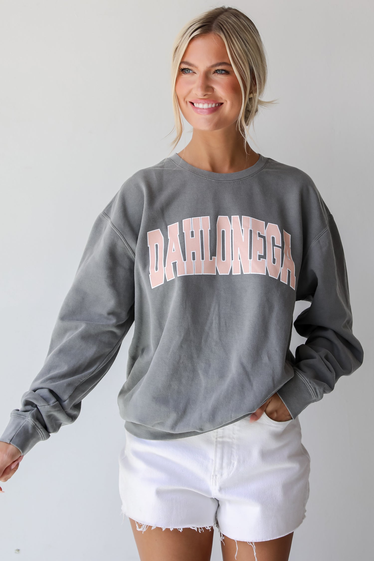 Grey Dahlonega Sweatshirt