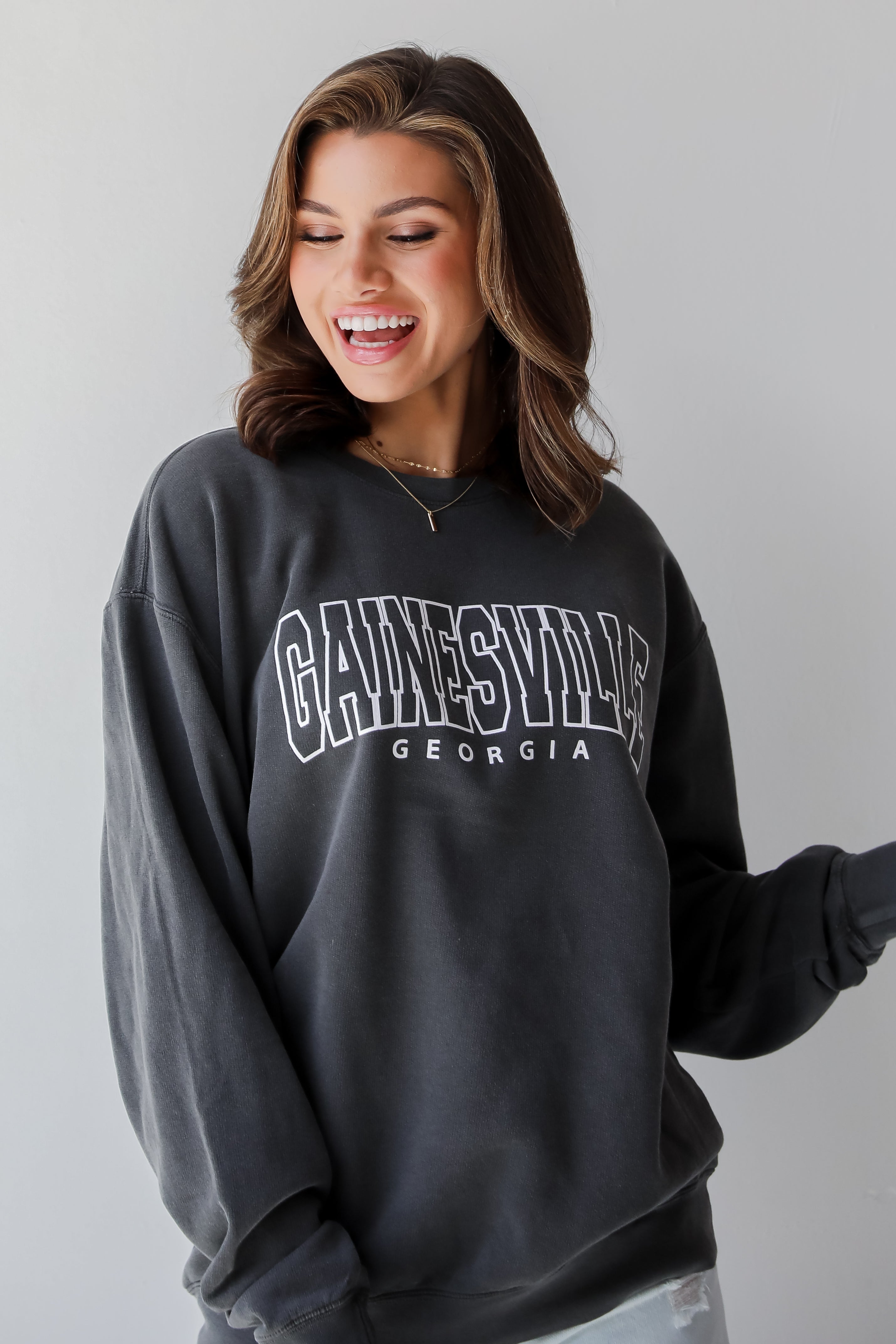 Charcoal Gainesville Georgia Sweatshirt