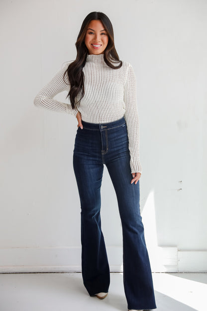 Lola Dark Wash Flare Jeans