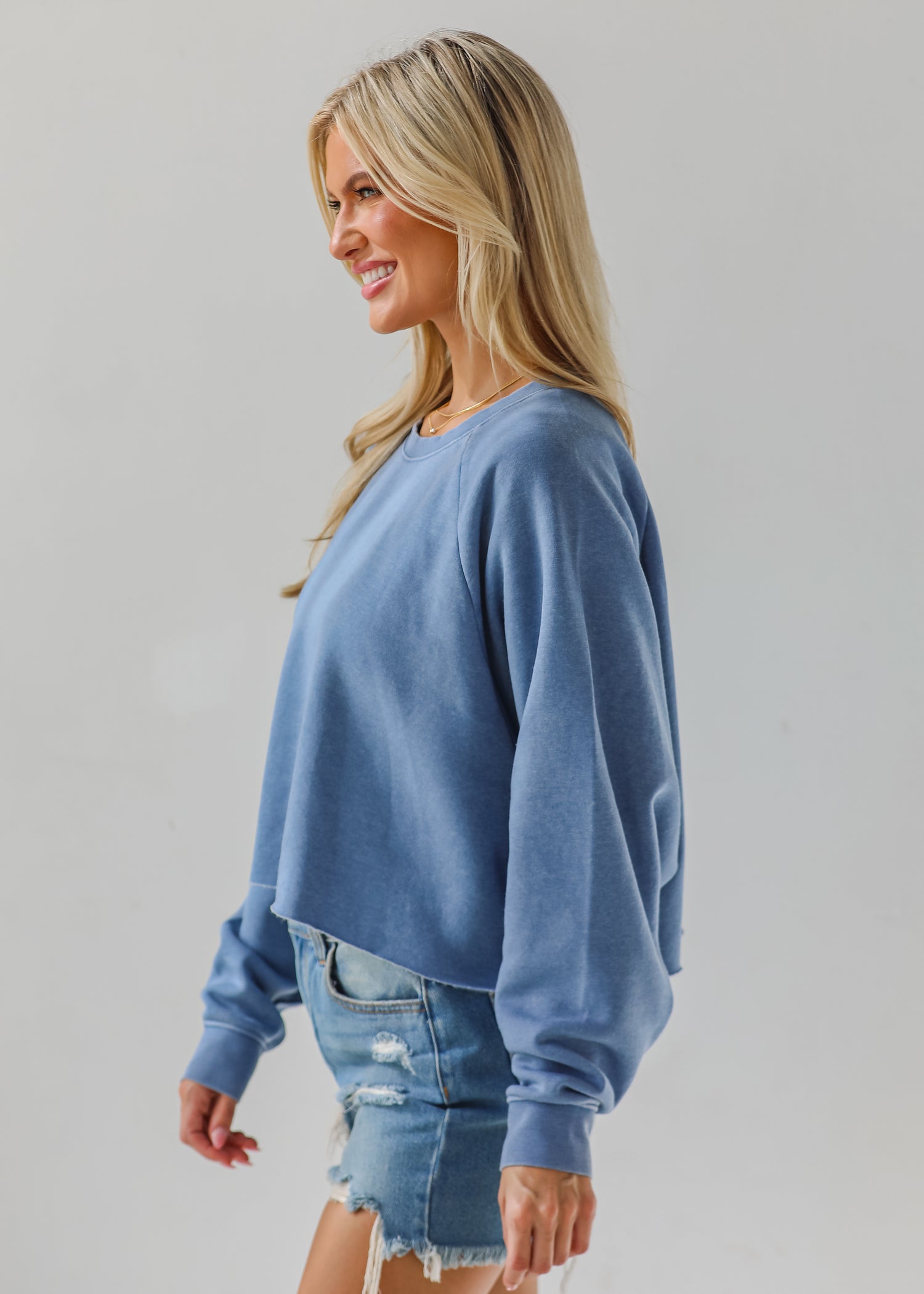 Coveted Ease Cropped Pullover