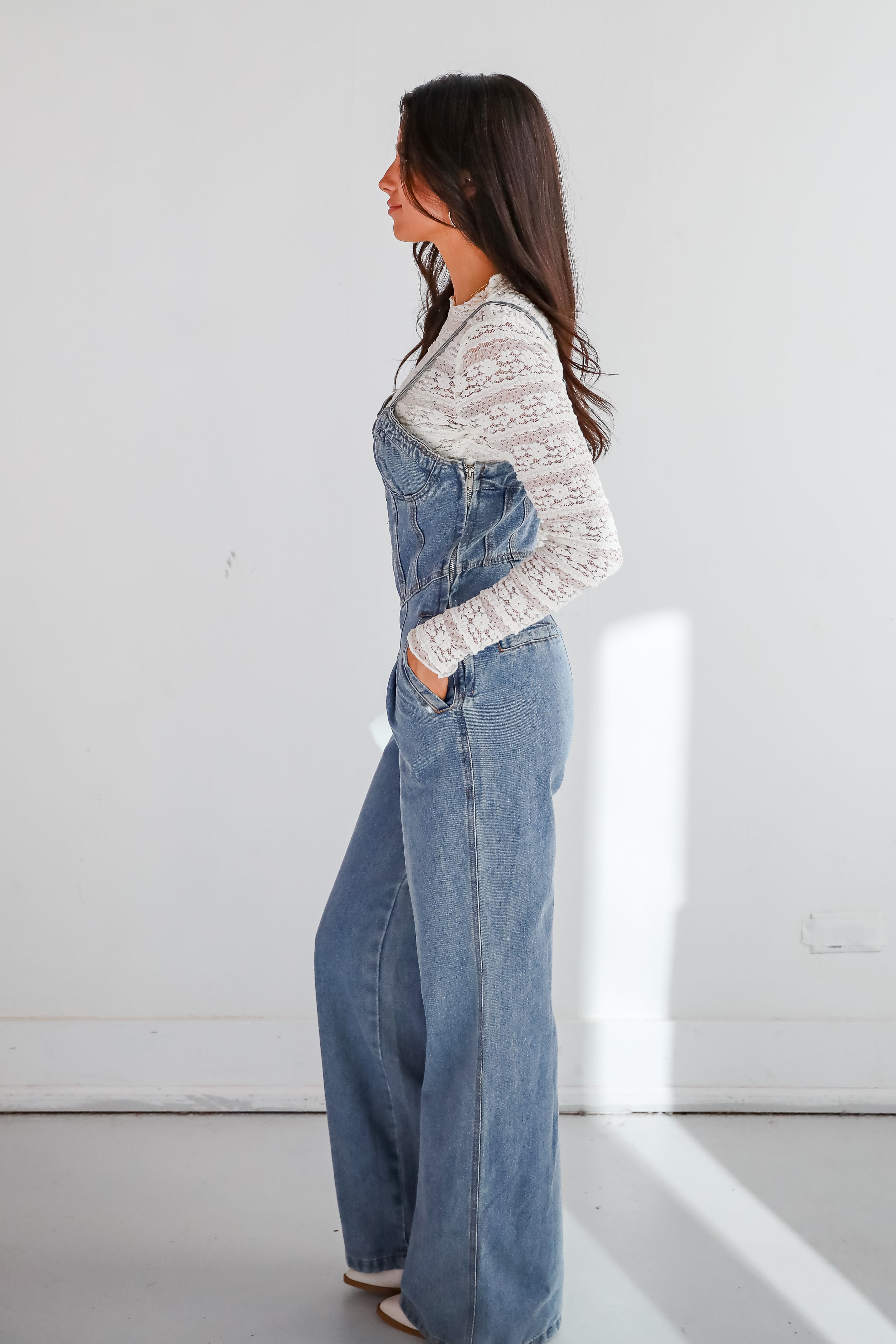 Delightful Impact Denim Jumpsuit