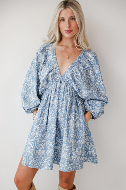 Look So Sweet Denim Mini Dress