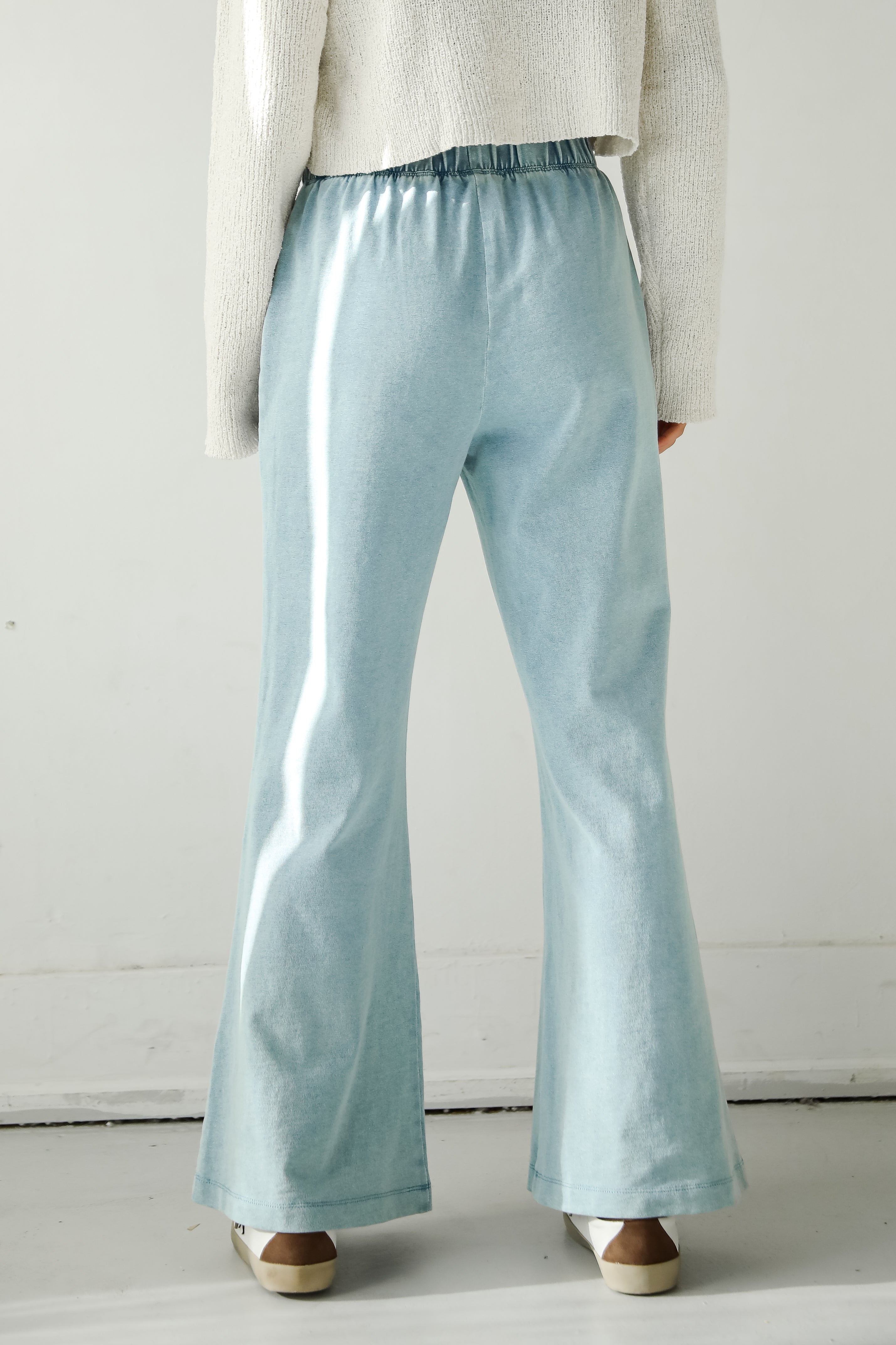 Impressive Aesthetic Denim Wide Leg Pants