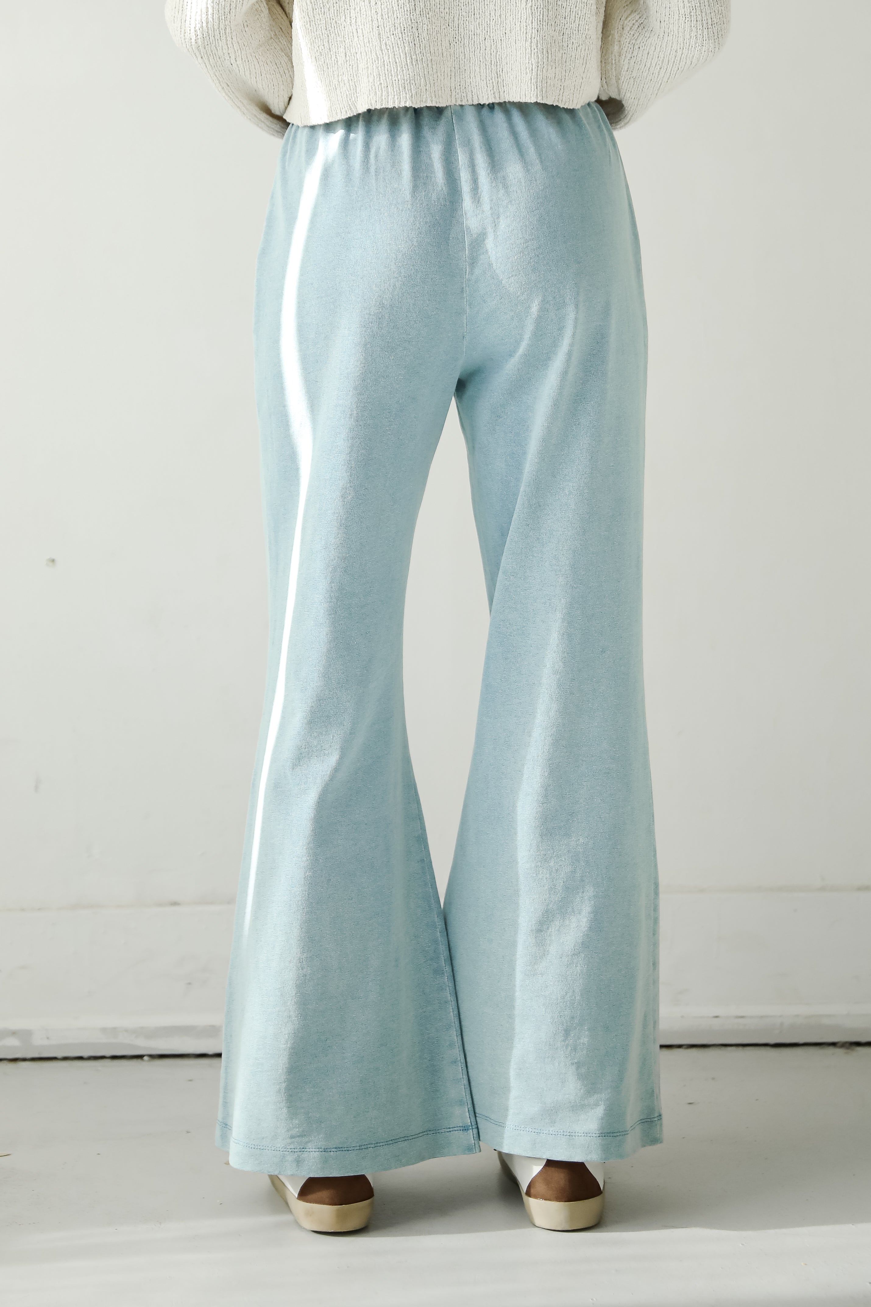 Impressive Aesthetic Denim Wide Leg Pants