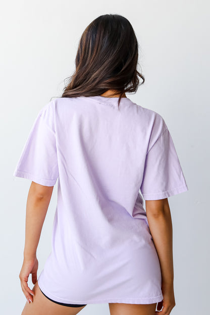 Lilac Destin Florida Tee back view