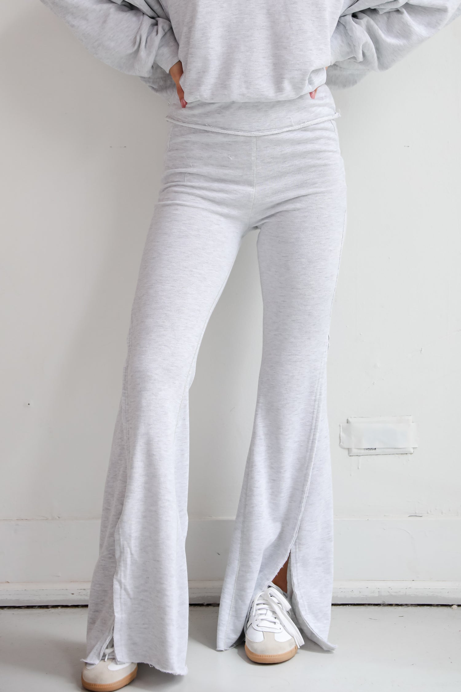 Cuddly Delight Flared Sweatpants