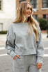 grey Fleece Pullover