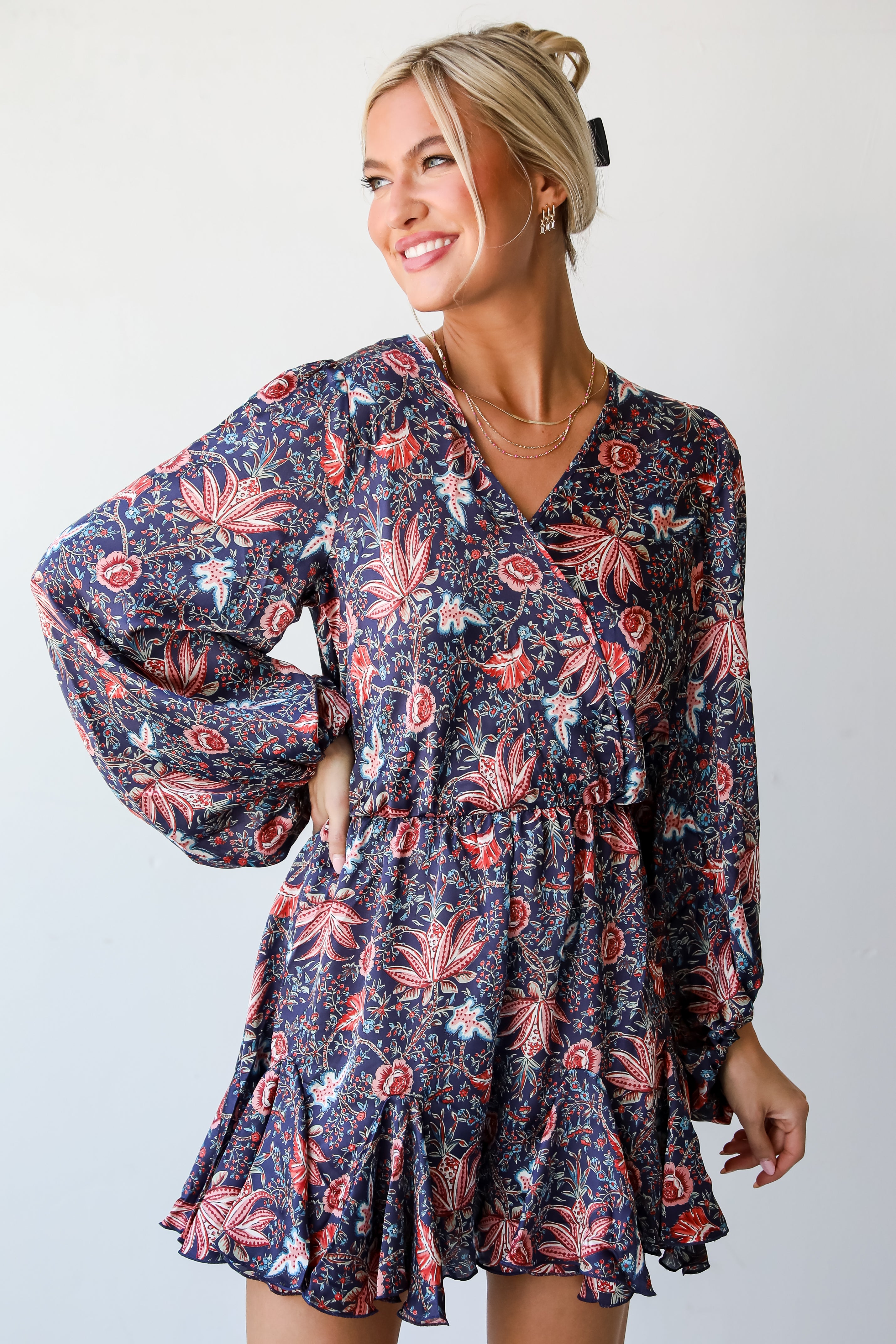 floral romper for women