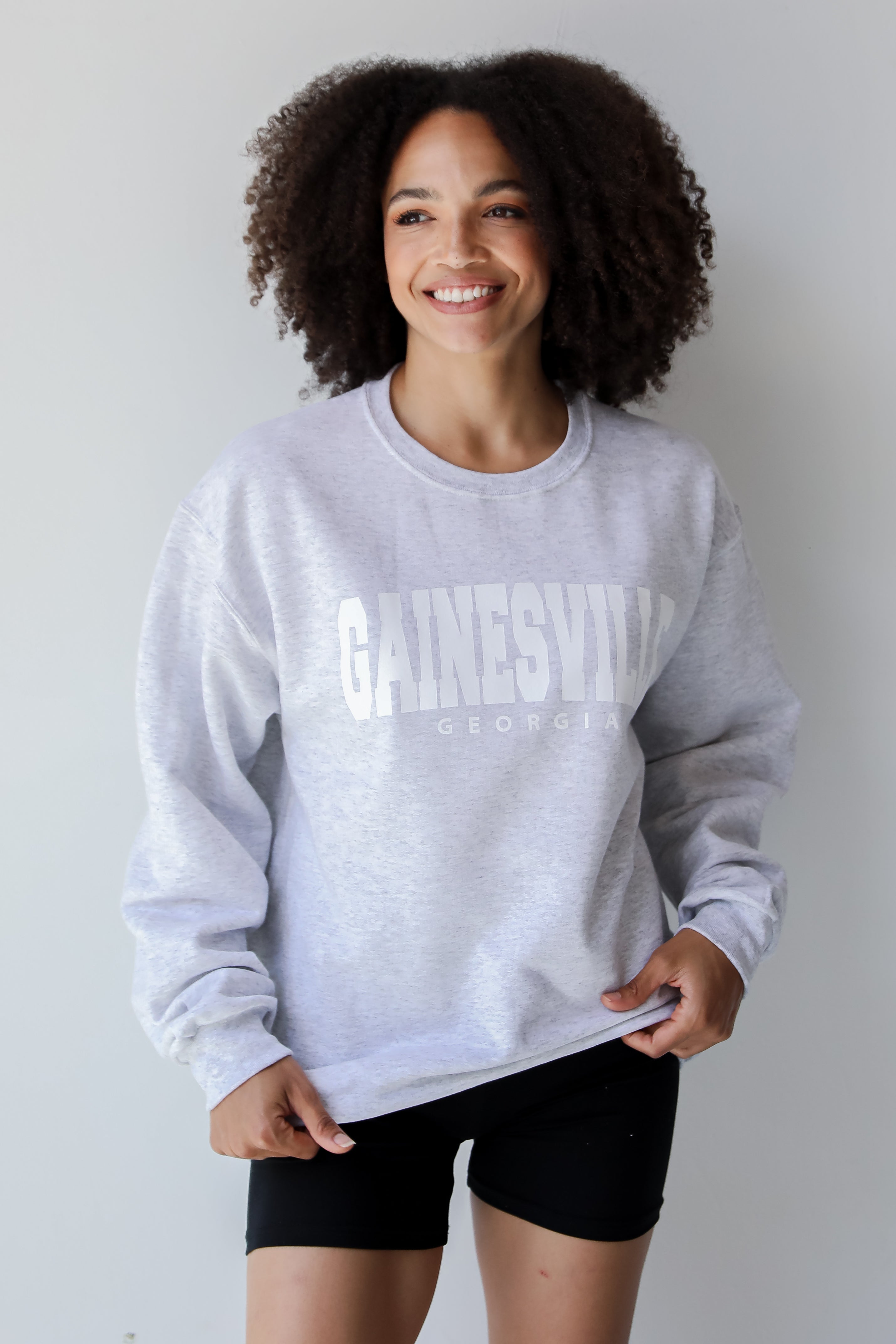 Heather Grey Gainesville Georgia Sweatshirt