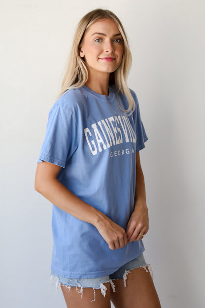 Light Blue Gainesville Georgia Tee