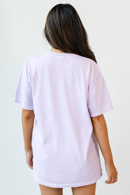 Lavender Gainesville Georgia Tee back view