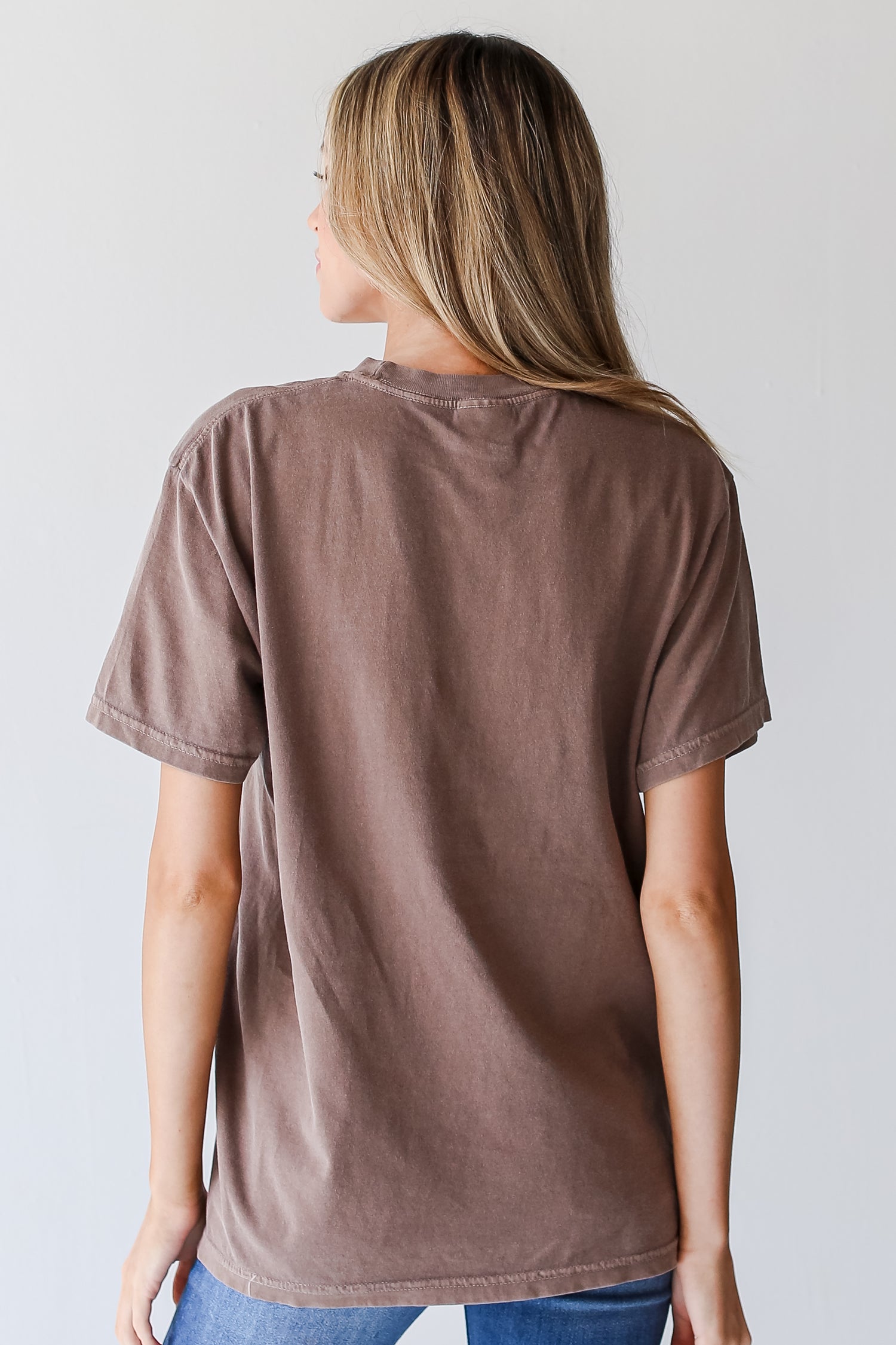 Brown Savannah Georgia Tee back view