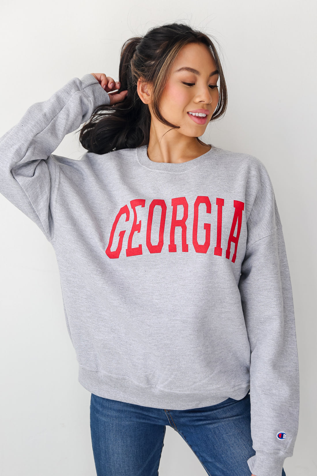 Heather Grey Georgia Sweatshirt