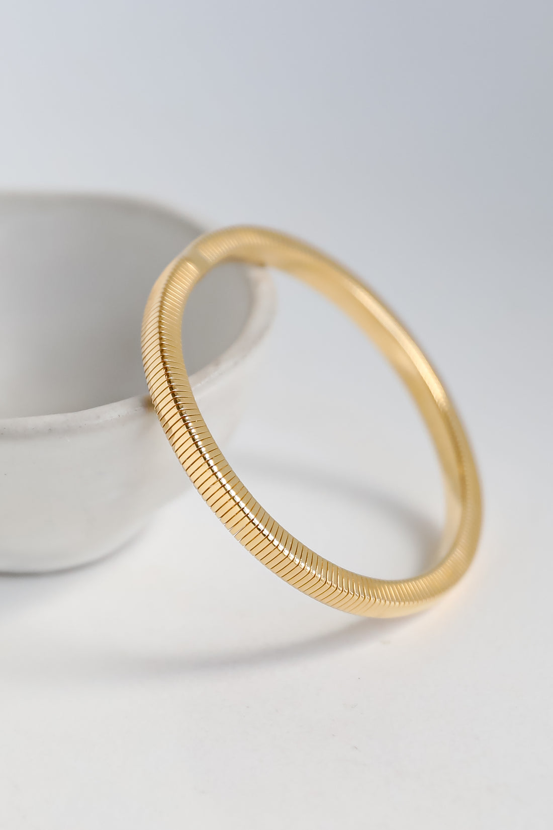 Gold Bangle Bracelet