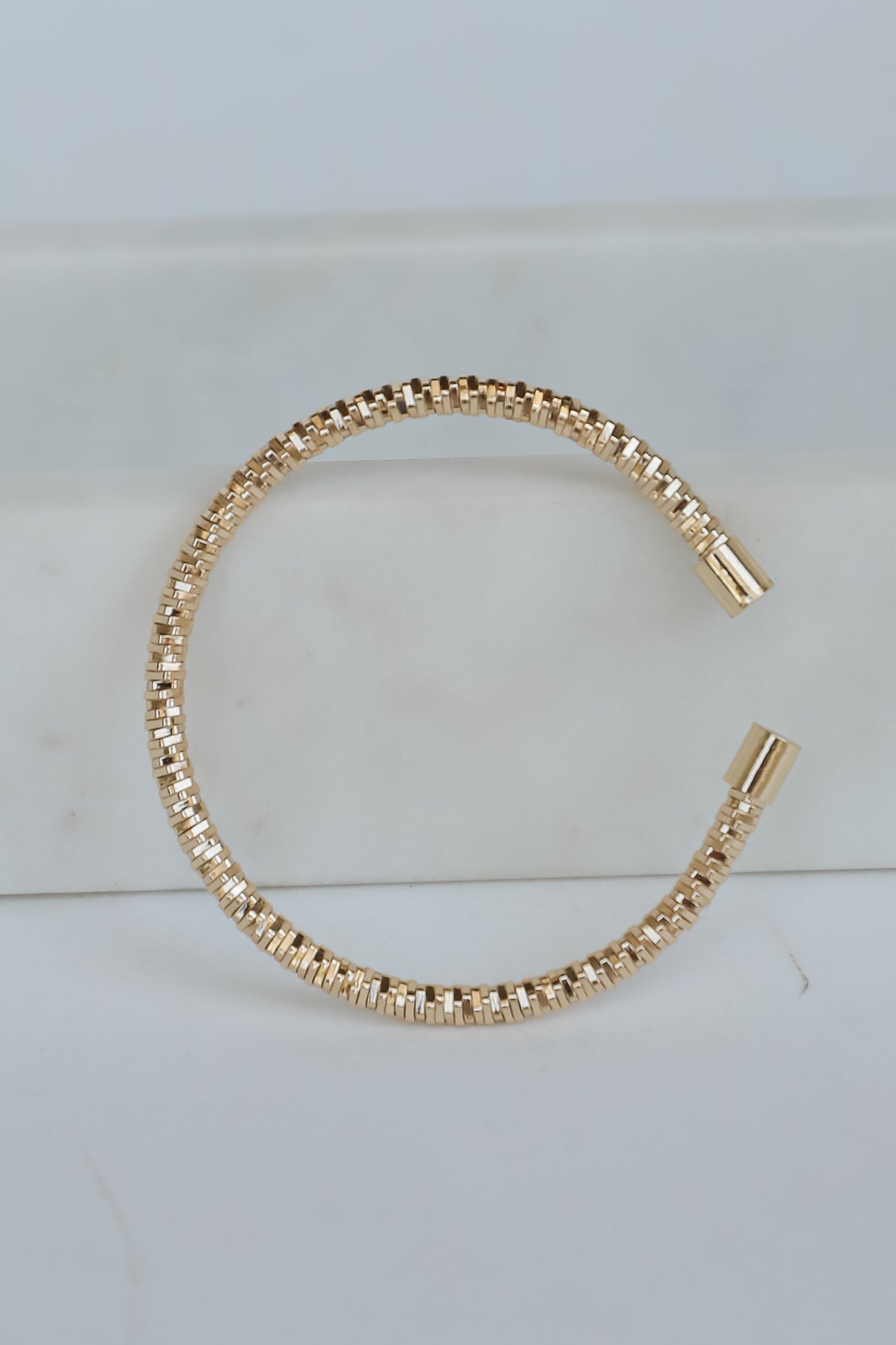 Mila Gold Cuff Bracelet