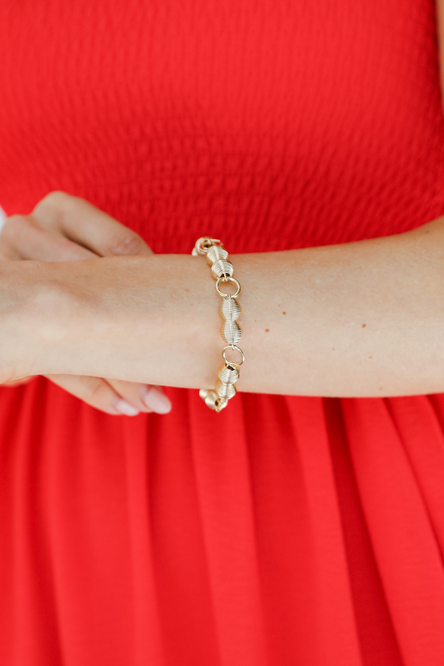 Gold Chainlink Bracelet