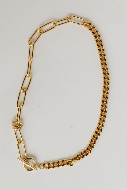 Logan Gold Chain Necklace