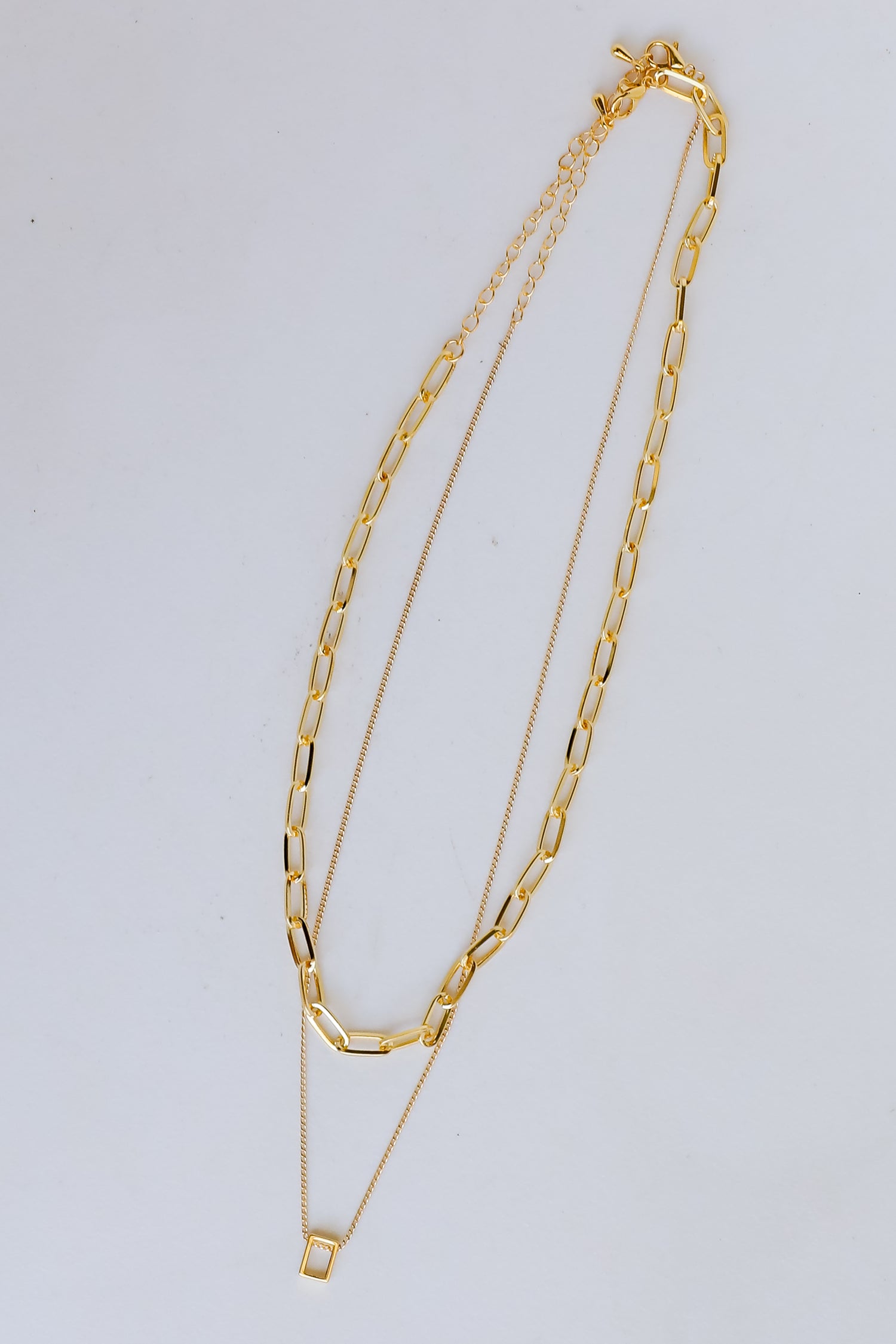 Amelia Gold Layered Chain Necklace