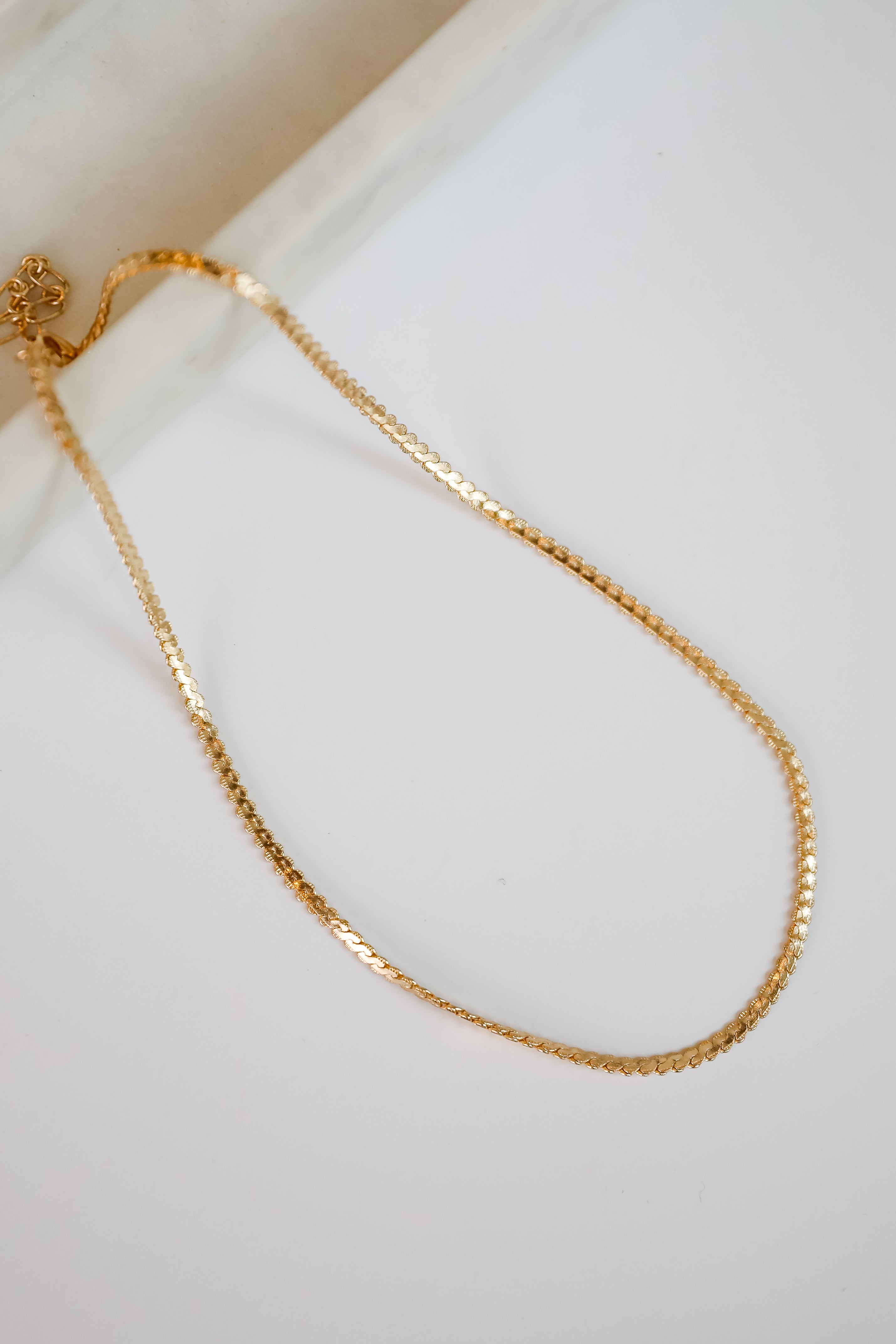 Veronica Gold Chain Necklace