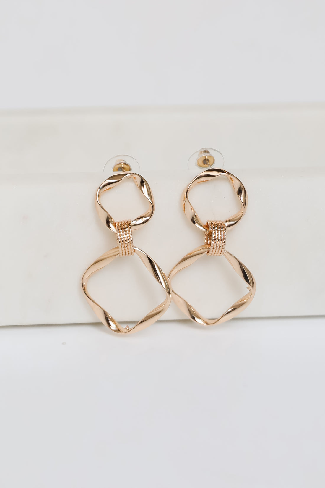 Olivia Gold Drop Earrings