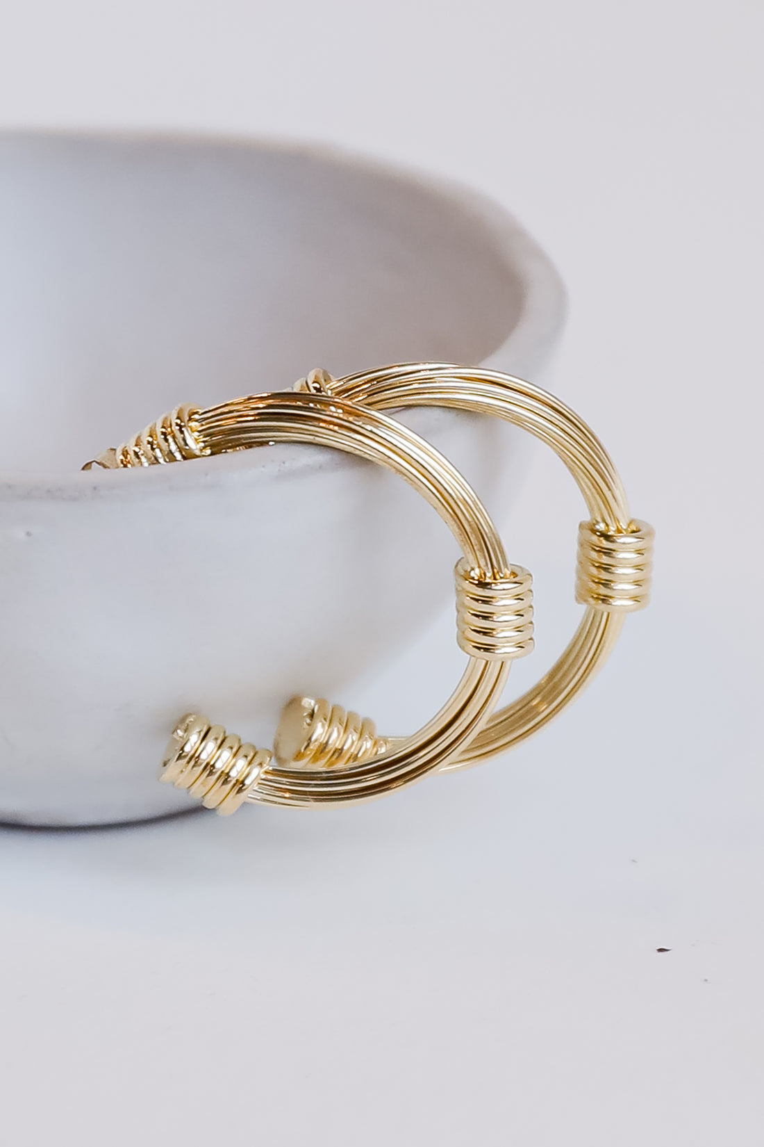 Gold Hoop Earrings