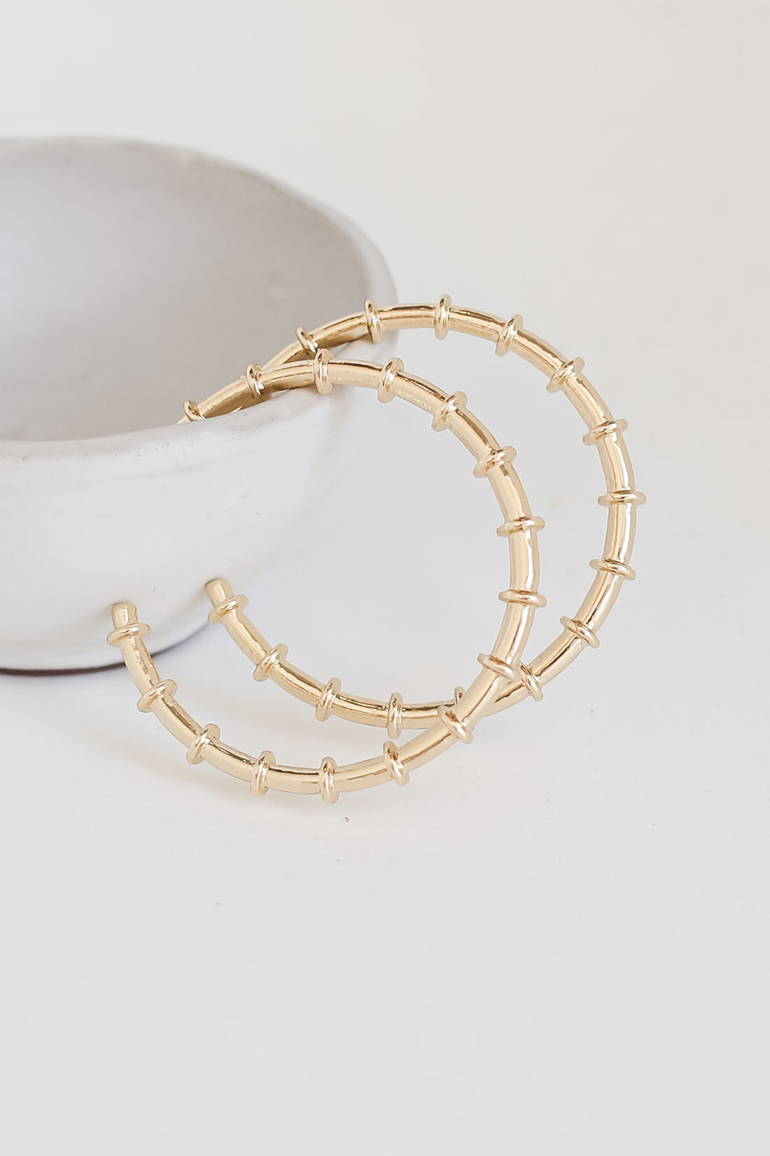 Gold Hoop Earrings